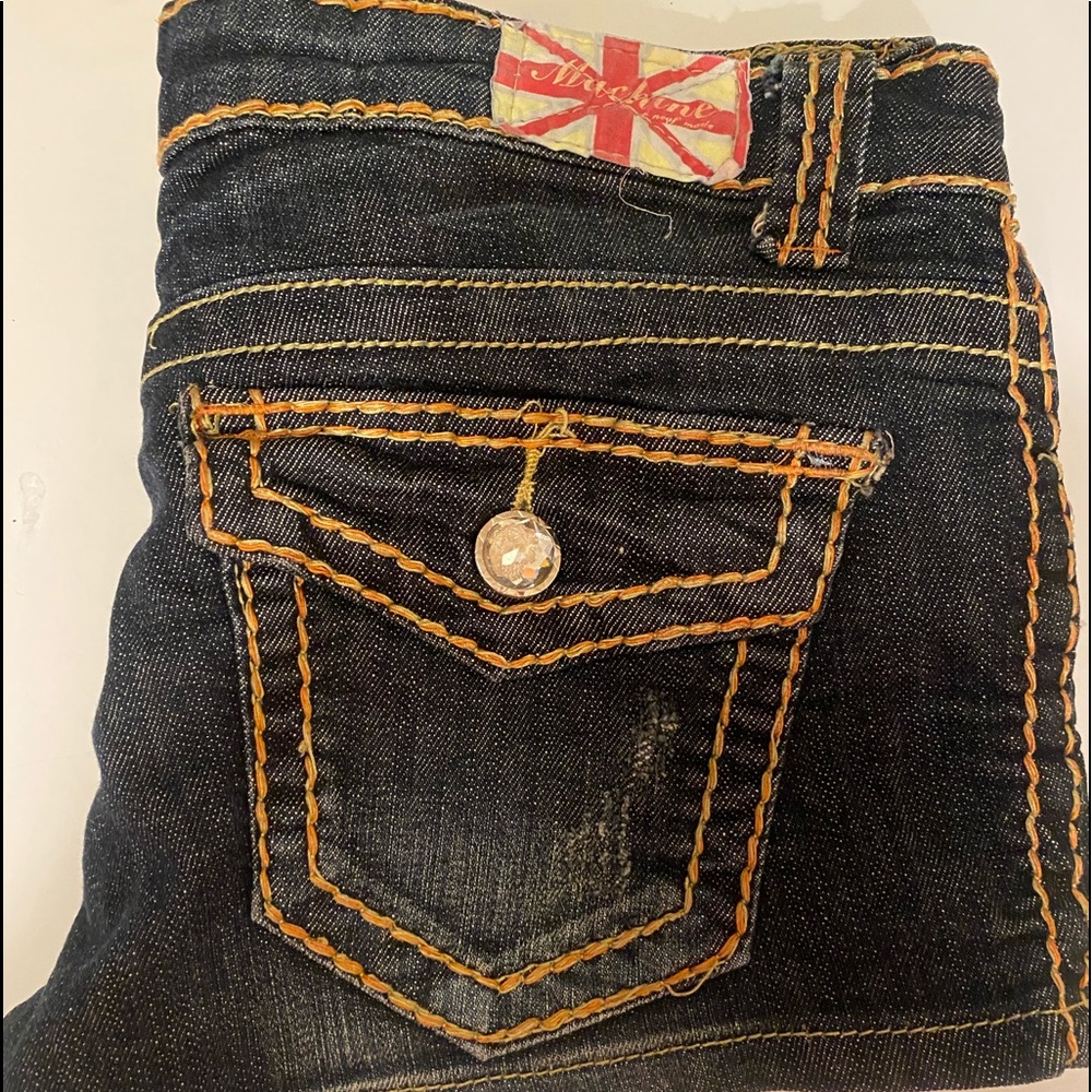 MACHINE  Nouvelle Mode Jean Shorts
